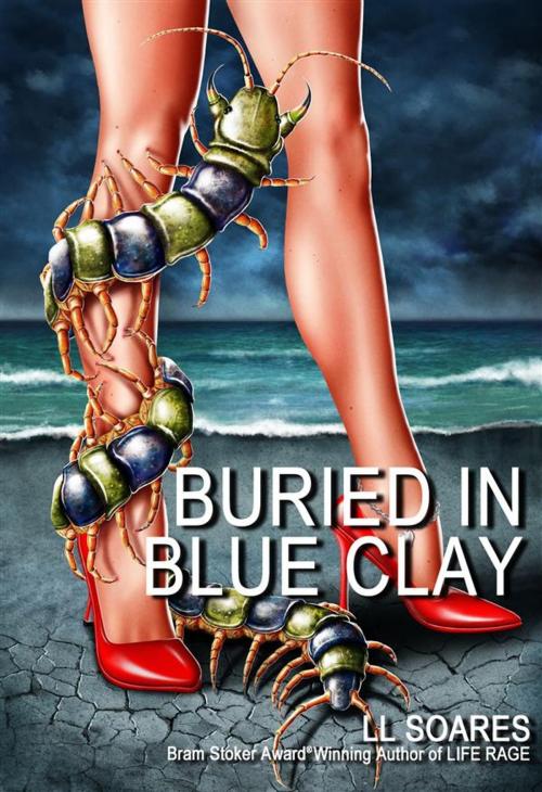 Cover of the book Buried in Blue Clay by L.L. Soares, Post Mortem Press