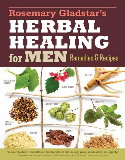 Cover of the book Rosemary Gladstar's Herbal Healing for Men by Rosemary Gladstar, Storey Publishing, LLC