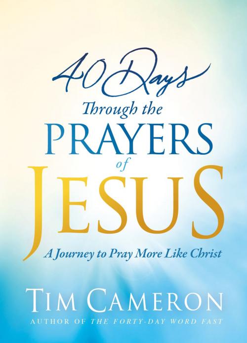 Cover of the book 40 Days Through the Prayers of Jesus by Tim Cameron, Charisma House