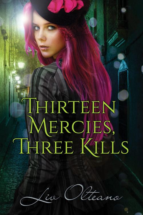 Cover of the book Thirteen Mercies, Three Kills by Liv Olteano, Dreamspinner Press