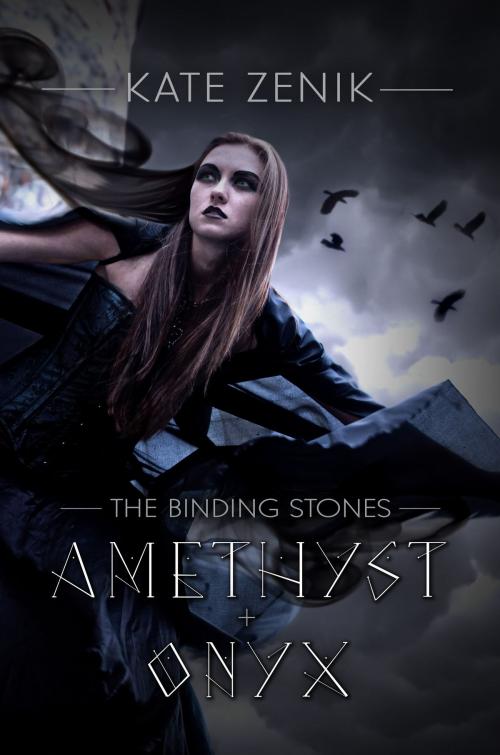 Cover of the book Amethyst & Onyx by Kate Zenik, Melange Books, LLC