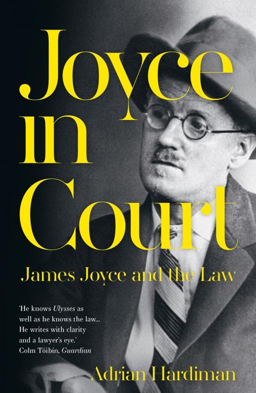 Cover of the book Joyce in Court by Adrian Hardiman, Head of Zeus