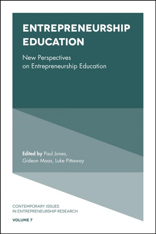 Cover of the book Entrepreneurship Education by Gerard McElwee, Emerald Publishing Limited