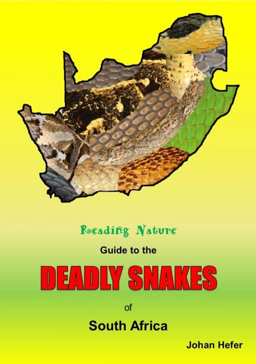 Cover of the book Reading Nature Guide to the Deadly Snakes of South Africa by Johan Hefer, Johannis Antonius Publishers