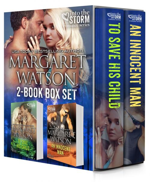 Cover of the book Into the Storm Bundle (To Save his Child, An Innocent Man) by Margaret Watson, Dragonfly Press