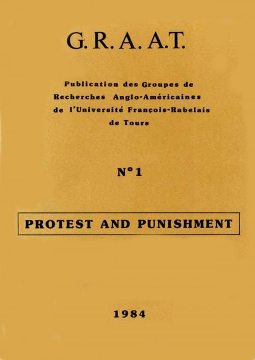 Cover of the book Protest and Punishment by Collectif, Presses universitaires François-Rabelais