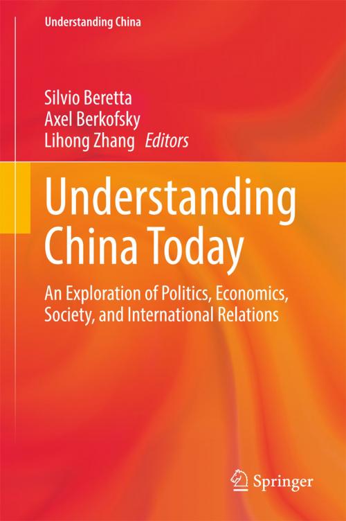 Cover of the book Understanding China Today by , Springer International Publishing