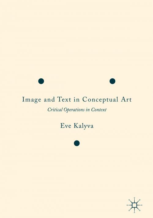 Cover of the book Image and Text in Conceptual Art by Eve Kalyva, Springer International Publishing