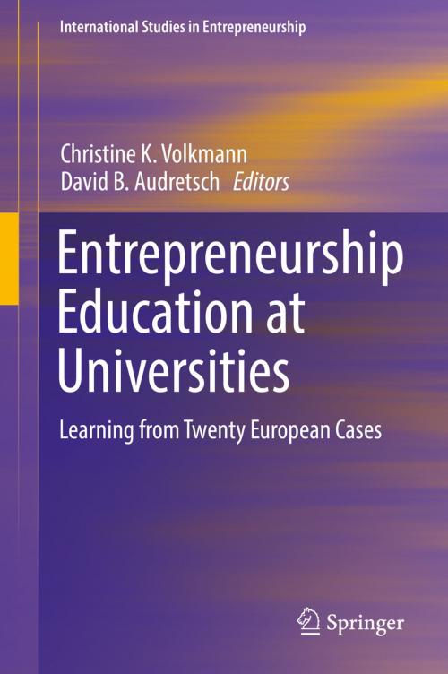 Cover of the book Entrepreneurship Education at Universities by , Springer International Publishing
