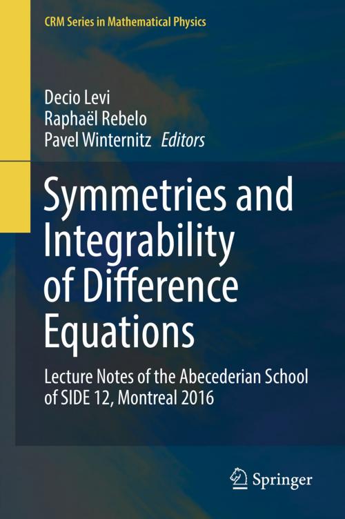 Cover of the book Symmetries and Integrability of Difference Equations by , Springer International Publishing