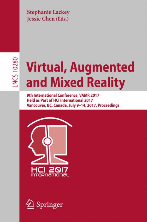 Cover of the book Virtual, Augmented and Mixed Reality by , Springer International Publishing