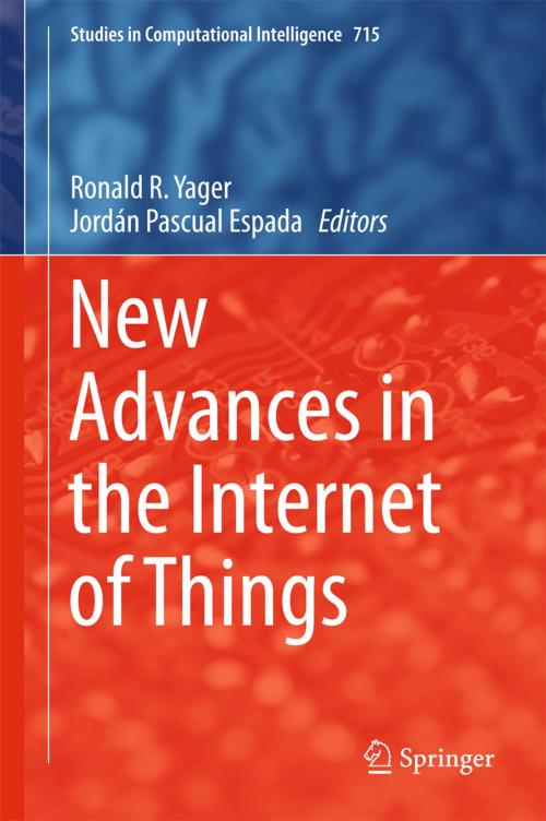 Cover of the book New Advances in the Internet of Things by , Springer International Publishing