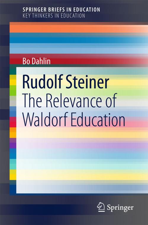 Cover of the book Rudolf Steiner by Bo Dahlin, Springer International Publishing