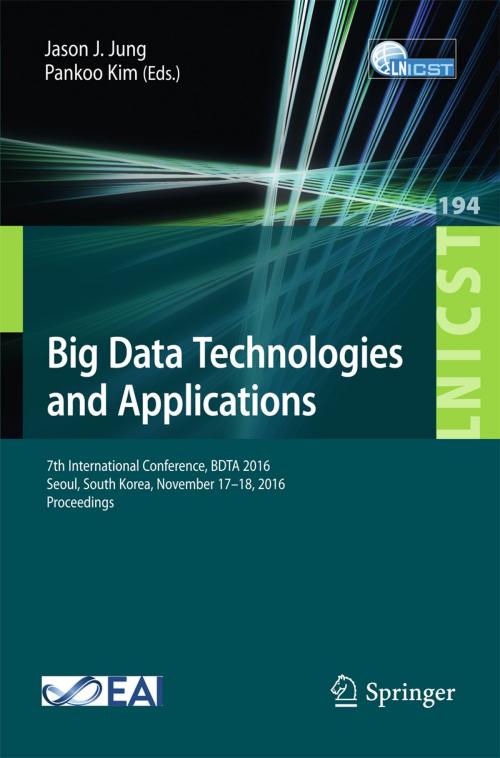 Cover of the book Big Data Technologies and Applications by , Springer International Publishing