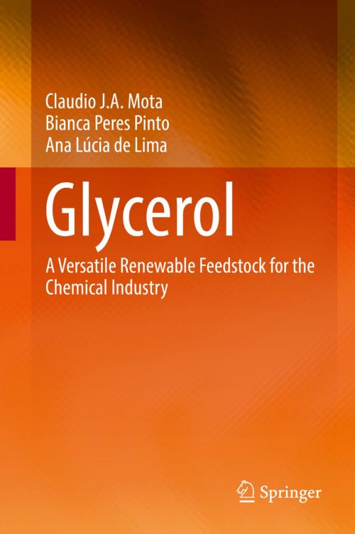 Cover of the book Glycerol by Claudio J. A. Mota, Bianca Peres Pinto, Ana Lúcia de Lima, Springer International Publishing