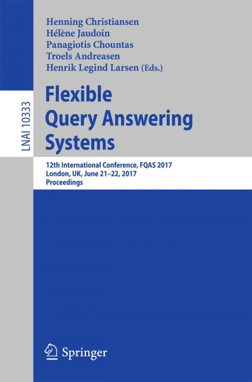 Cover of the book Flexible Query Answering Systems by , Springer International Publishing
