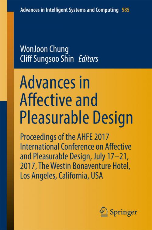 Cover of the book Advances in Affective and Pleasurable Design by , Springer International Publishing