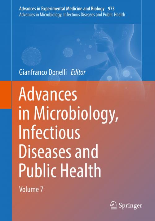 Cover of the book Advances in Microbiology, Infectious Diseases and Public Health by , Springer International Publishing