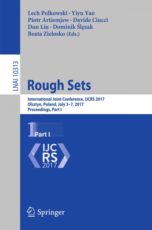 Cover of the book Rough Sets by , Springer International Publishing