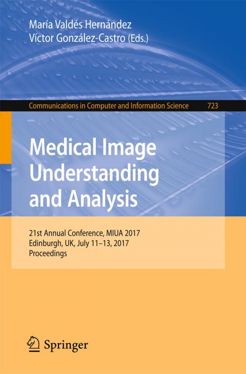 Cover of the book Medical Image Understanding and Analysis by , Springer International Publishing