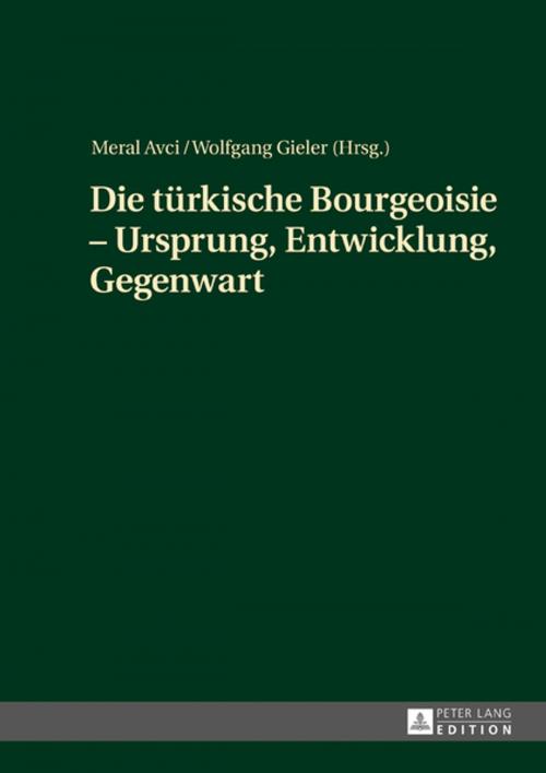 Cover of the book Die tuerkische Bourgeoisie Ursprung, Entwicklung, Gegenwart by , Peter Lang