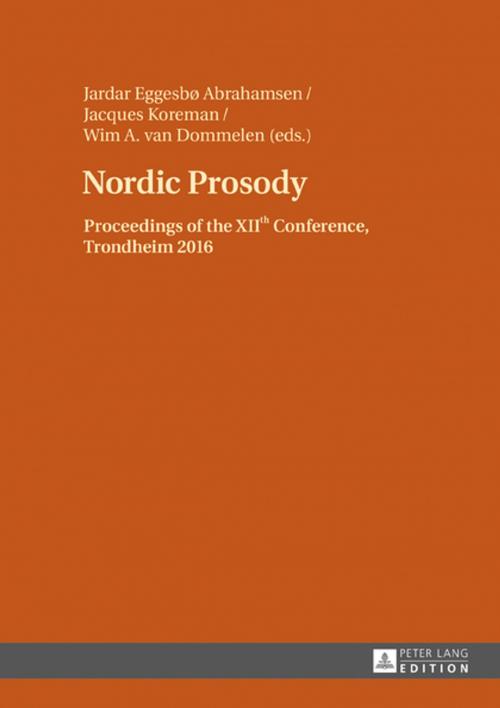 Cover of the book Nordic Prosody by , Peter Lang