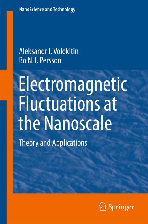 Cover of the book Electromagnetic Fluctuations at the Nanoscale by Aleksandr I. Volokitin, Bo N.J. Persson, Springer Berlin Heidelberg