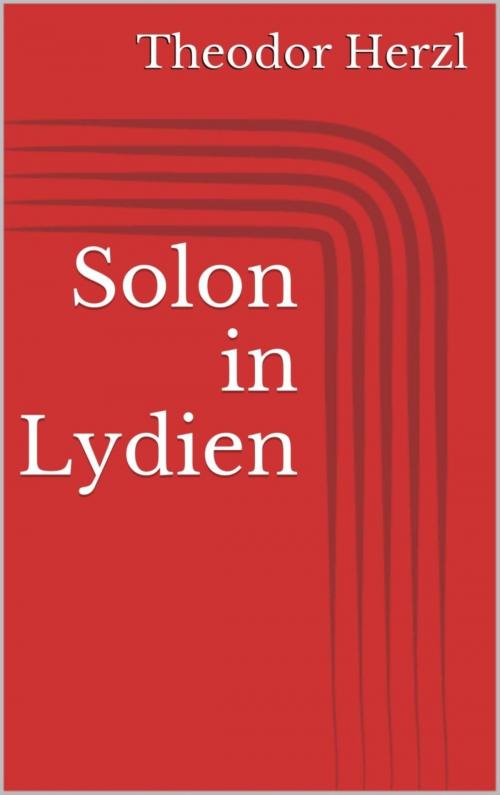 Cover of the book Solon in Lydien by Theodor Herzl, BookRix