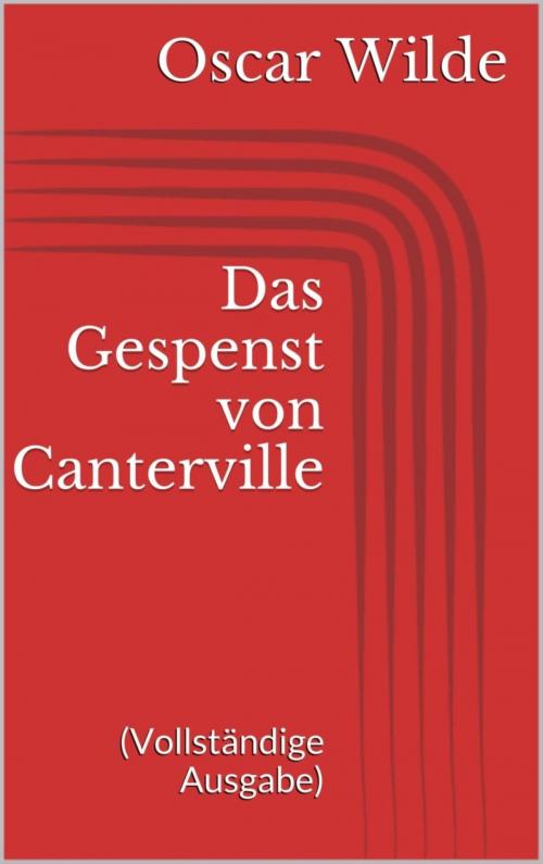 Cover of the book Das Gespenst von Canterville (Vollständige Ausgabe) by Oscar Wilde, BookRix