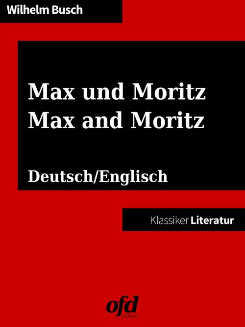 Cover of the book Max und Moritz by Wilhelm Busch, Books on Demand