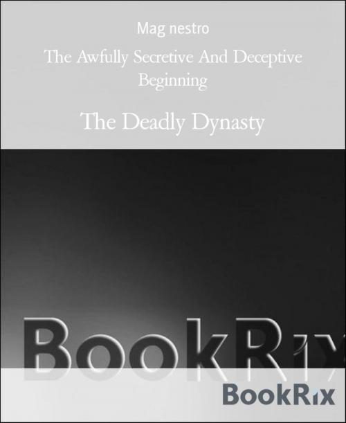 Cover of the book The Awfully Secretive And Deceptive Beginning by Mag nestro, BookRix
