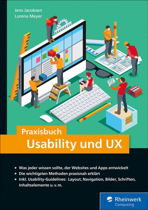 Cover of the book Praxisbuch Usability und UX by Jens Jacobsen, Lorena Meyer, Rheinwerk Computing