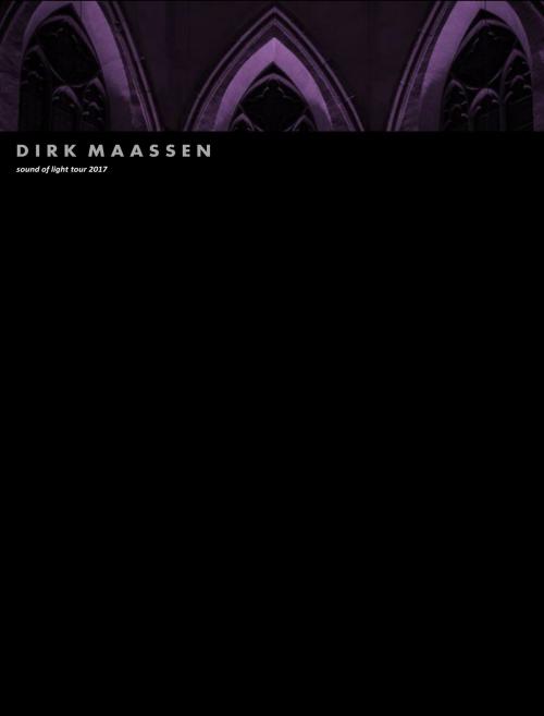 Cover of the book Dirk Maassen - Sound of Light Tour 2017 by Dirk Maassen, Dirk Maassen Music