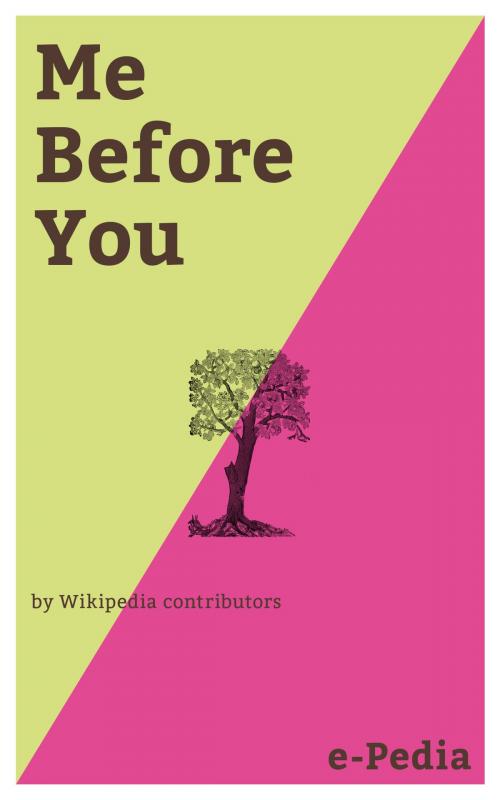 Cover of the book e-Pedia: Me Before You by Wikipedia contributors, e-Pedia