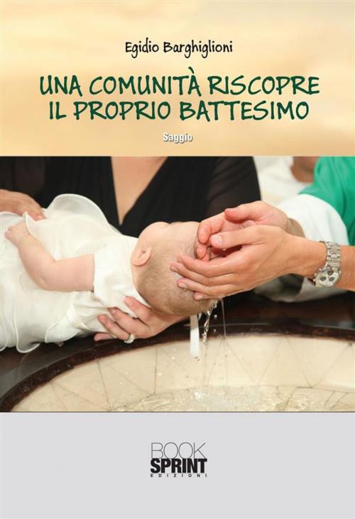 Cover of the book Una comunità riscopre il proprio battesimo by Egidio Barghiglioni, Booksprint