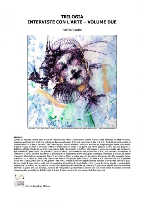 Cover of the book Interviste con l'Arte by Andrea Giostra, Interviste con l'arte, intervista con l'arte