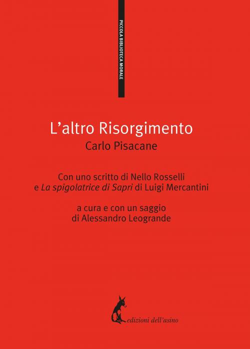 Cover of the book L'altro Risorgimento by Carlo Pisacane, Edizioni dell'Asino