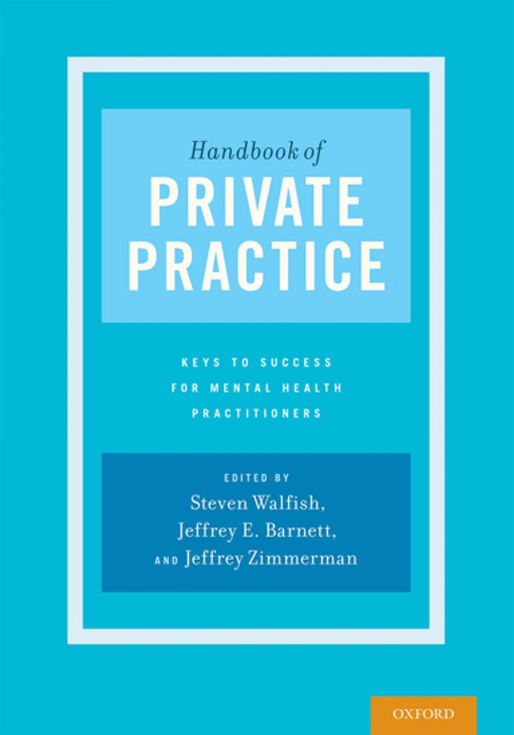 Big bigCover of Handbook of Private Practice