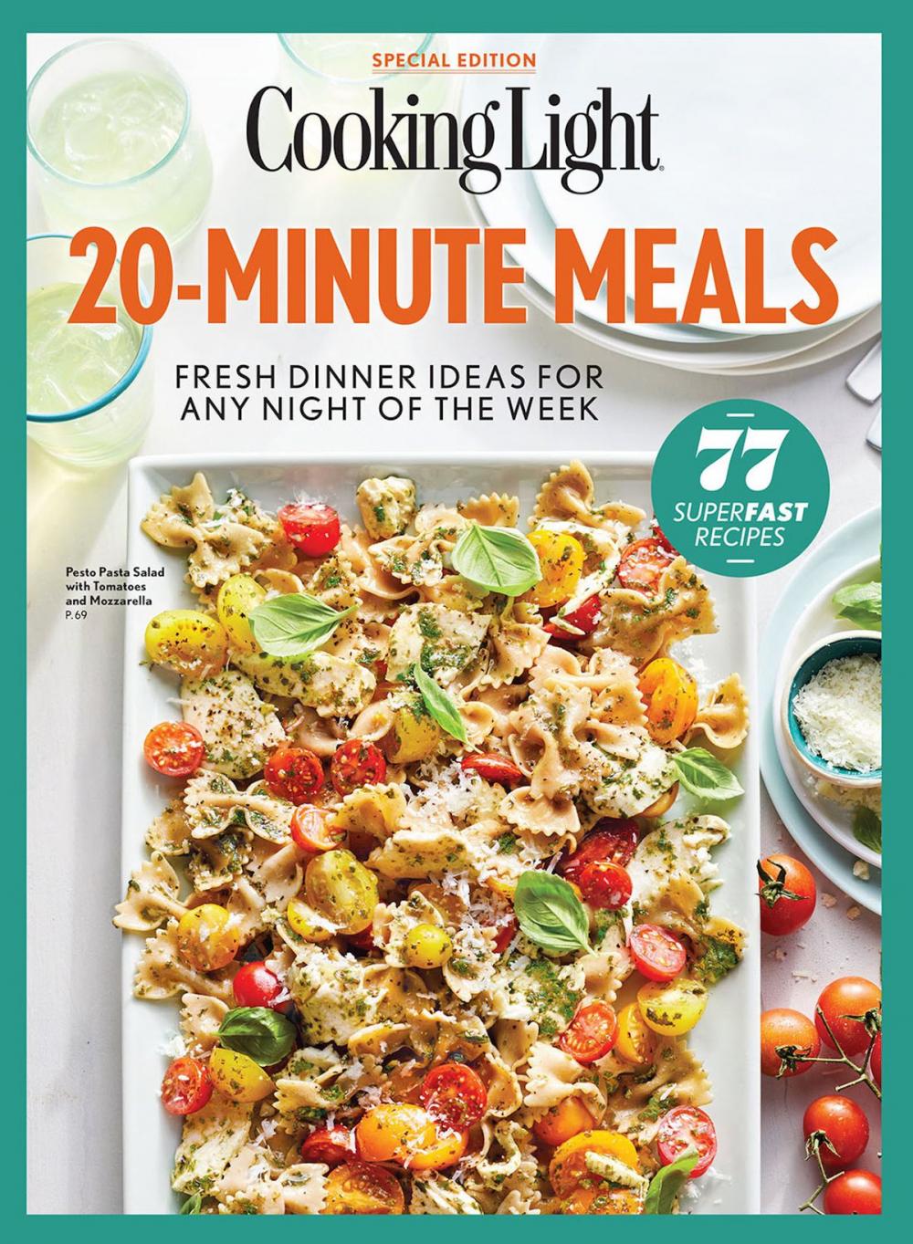 Big bigCover of COOKING LIGHT 20-Minute Meals