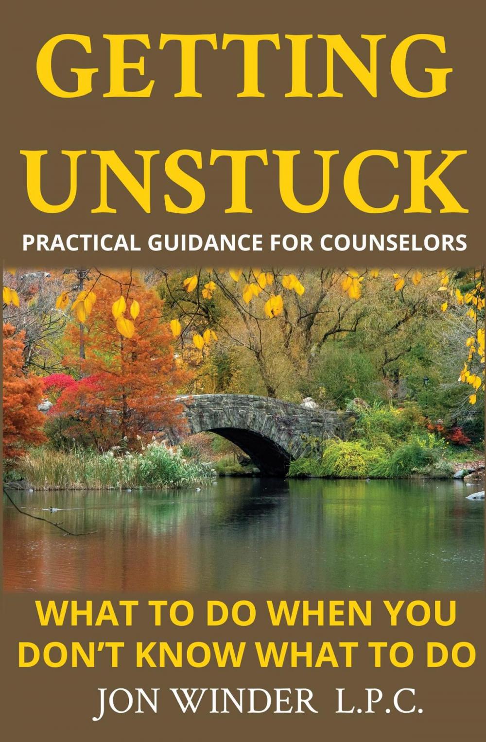 Big bigCover of Getting Unstuck:Practical Guidance for Counselors