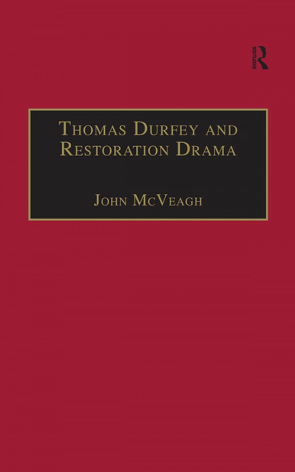 Big bigCover of Thomas Durfey and Restoration Drama