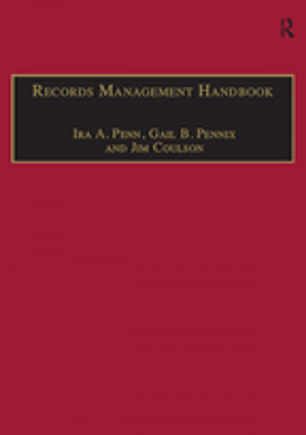 Big bigCover of Records Management Handbook