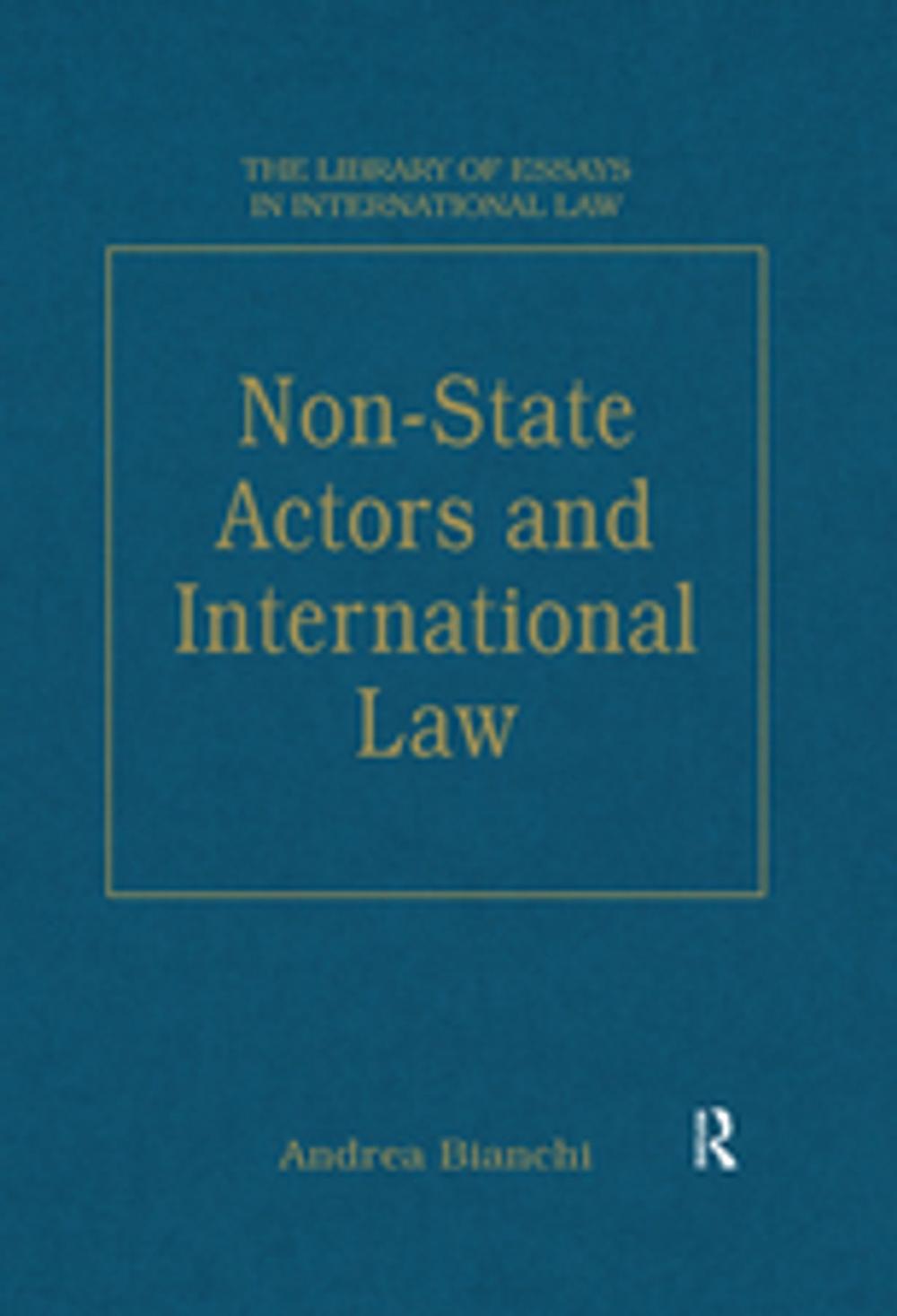 Big bigCover of Non-State Actors and International Law