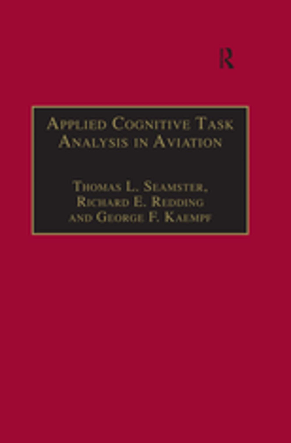 Big bigCover of Applied Cognitive Task Analysis in Aviation