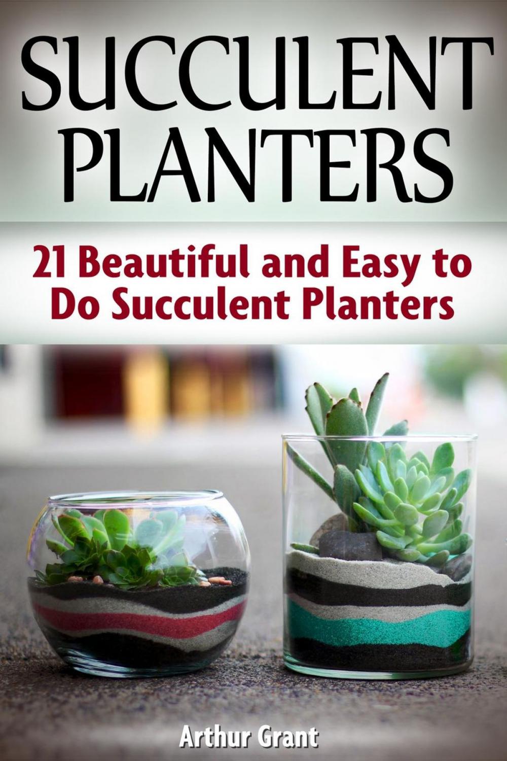 Big bigCover of Succulent Planters: 21 Beautiful and Easy to Do Succulent Planters