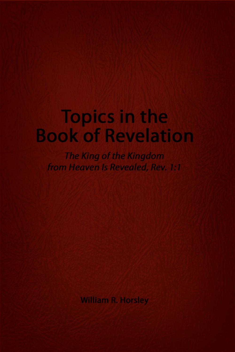 Big bigCover of Topics in the Book of Revelation