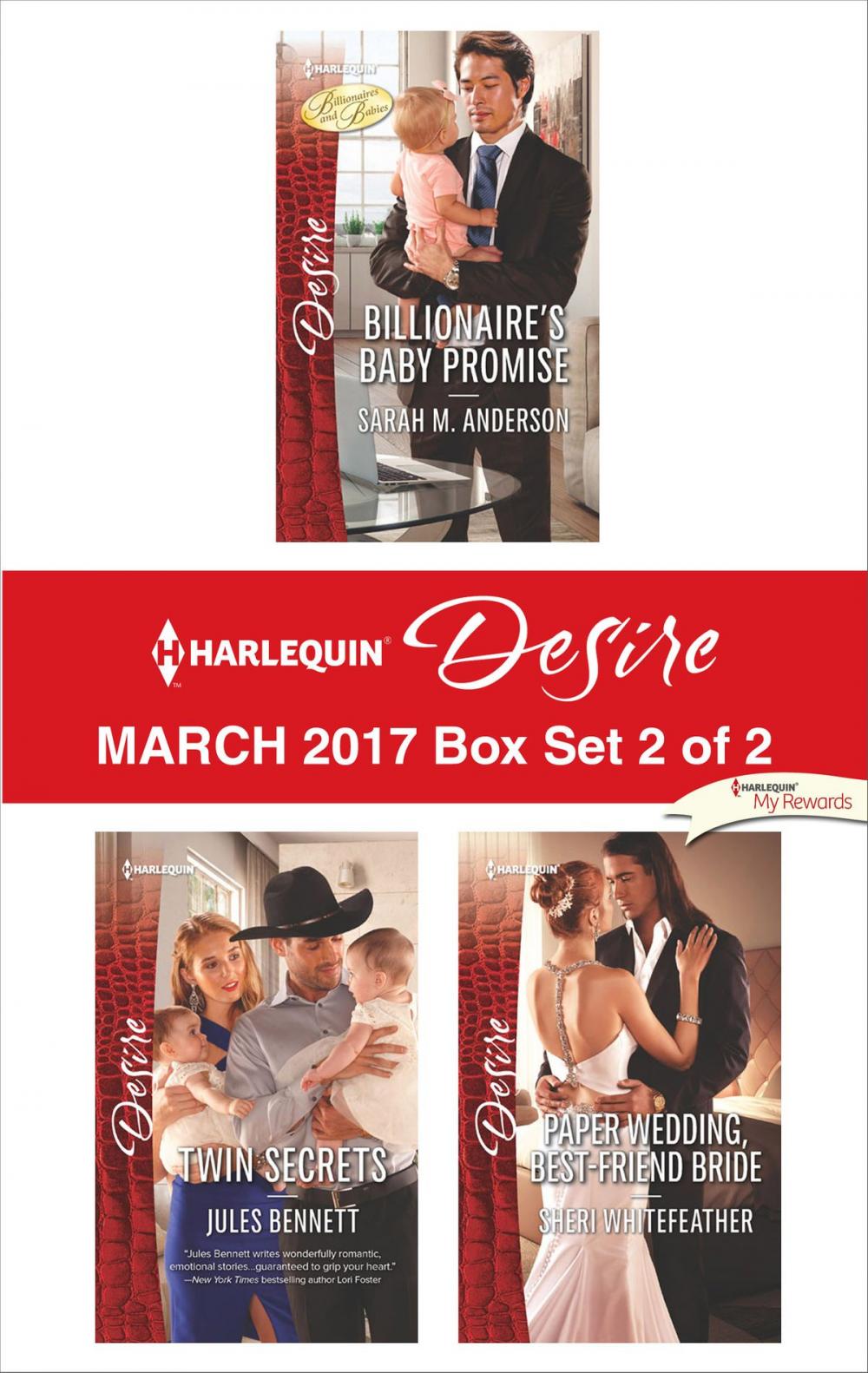 Big bigCover of Harlequin Desire March 2017 - Box Set 2 of 2