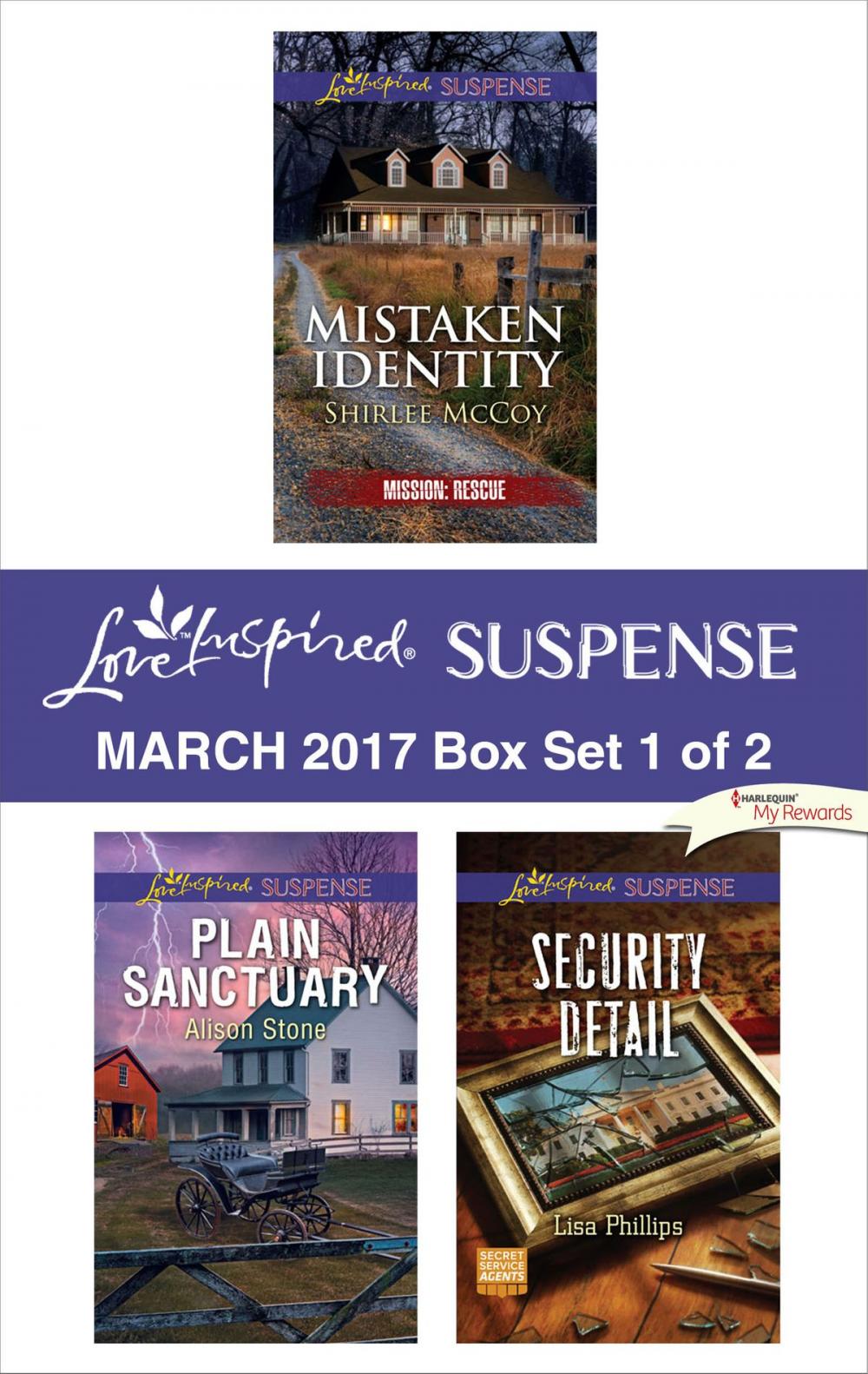 Big bigCover of Harlequin Love Inspired Suspense March 2017 - Box Set 1 of 2