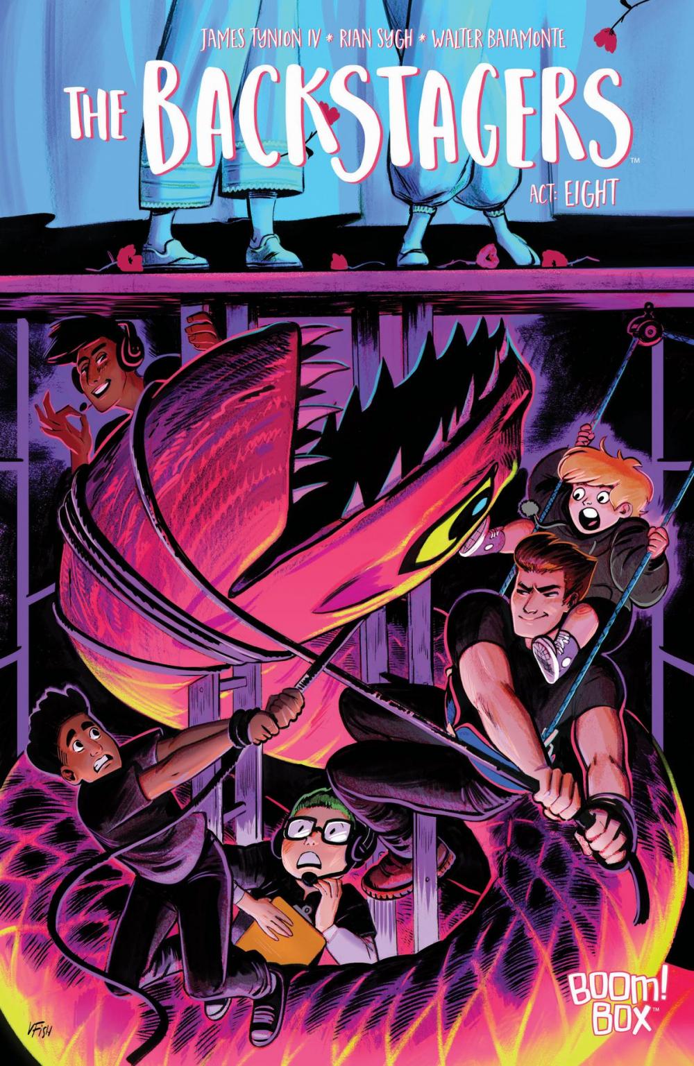 Big bigCover of The Backstagers #8
