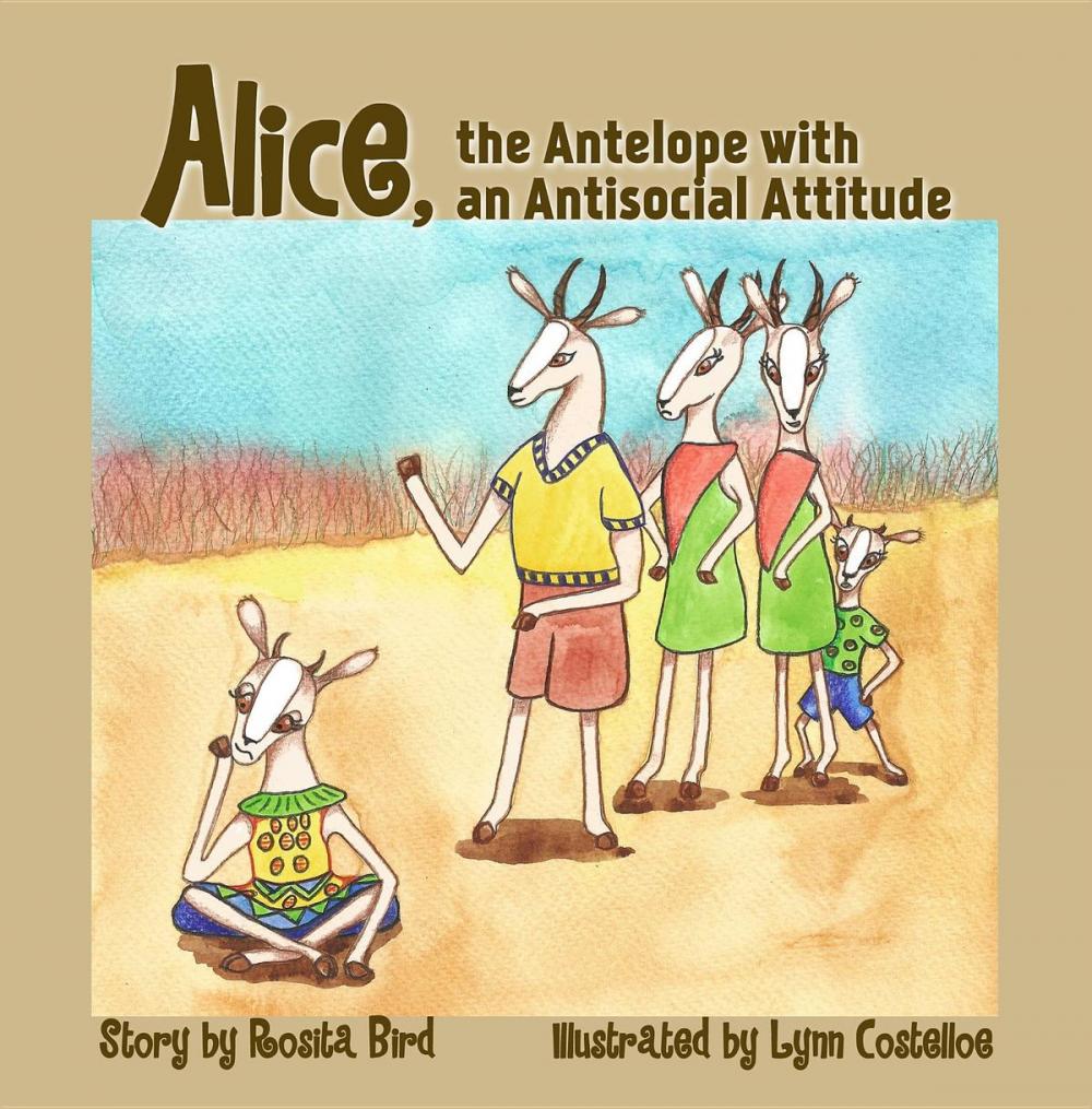 Big bigCover of Alice, the Antelope with an Antisocial Attitude